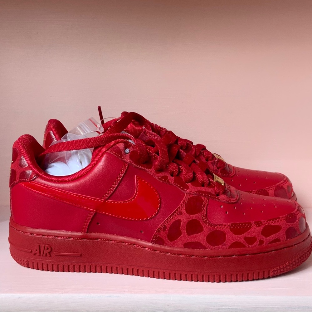 Nike Air Force 1 '07 Valentine's Edition Red 7 New